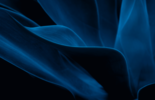 Abstract background of blue veils