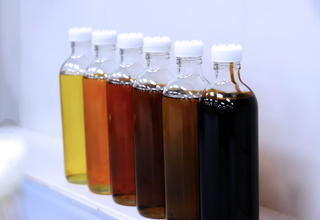 Différents types de biocarburants en laboratoire